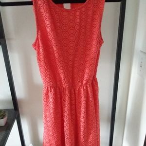 Delia Eyelet Dress